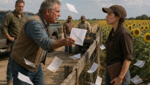 She Let Him Blame Her for the Dying Farm Until the Sunflowers Proved What He Refused to See