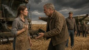 When the Storm Broke Over Harvest, She Finally Told Her Father What the Farm Had Cost Her
