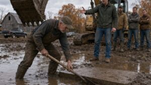 They Watched the Old Farmer Dig in the Mud Until He Showed Them What the Land Was Hiding