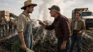 The Day Jacob Grabbed His Father’s Shirt Beside the Burning Onion Pile