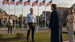 They Ordered Michael to Lower One Flag by Sunset, but Six Flags Exposed What the HOA Had Been Hiding
