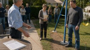 He Let Their Children Cross His Yard Until Their Father Built Something Permanent There