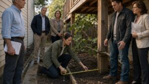 He Took Eleven Inches of My Garden, but the Survey Exposed More Than His Deck