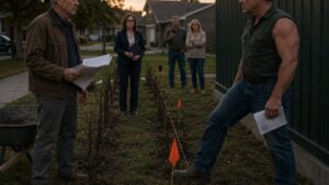 He Built a Shed Seven Feet Over My Property Line, So I Let the Boundary Speak