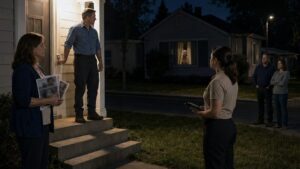 The Porch Light She Tried to Ban Was the Only Signal an Elderly Neighbor Trusted