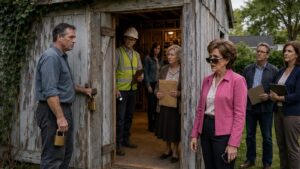 The Neighbor Who Wanted Eric’s Old Workshop Demolished Never Asked Why He Kept the Door Locked