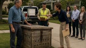 The Neighbor Who Demanded He Remove the Wooden Box Never Asked Why He Built It