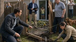 After His Dog Broke Through Our Fence, the Survey Exposed What Both Neighbors Had Hidden