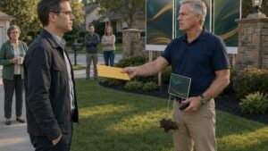 The HOA Fined His Twelve-Inch School Sign, So He Made Their Double Standard Impossible to Ignore