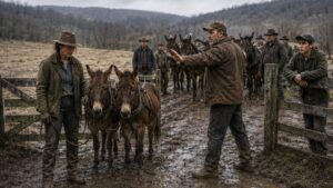 They Said the Mules Would Never Follow Her, Until the Dead Field Turned Dark Again