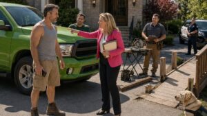 The HOA President Told Him To Move The Green Truck Before She Learned What It Was Protecting
