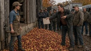 They Laughed When Kimberly Buried the Orchard in Apples, Until She Opened Her Father’s Last Ledger