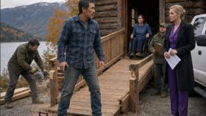 The HOA Sent Trucks To Tear Down The Ramp He Built Beside His Six-Year Cabin