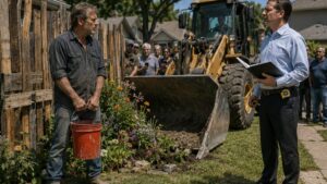 The HOA President Sent A Front-End Loader Over A Trash Can And Learned What John’s Fence Was Really Protecting