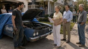 The HOA Said His Old Blue Car Had to Go Before They Heard It Run