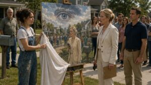 The Woman Who Tried to Ban Saturday Painting Never Expected Her Own Street to Stare Back