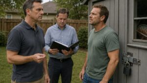 My Neighbor Said My Shed Was “Basically Empty”—Then the HOA Had to Explain Why Their Tools Were Inside