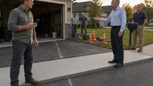 They Poured a Sidewalk Across His Driveway, but the Seventy-Two-Hour Deadline Changed Everything
