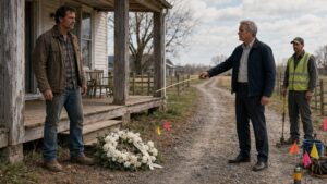 Eleven Days After His Father’s Funeral, They Ordered Him to Tear Up the Road His Family Built