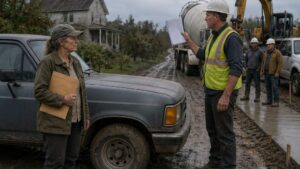 They Paved Over Her Farm Road, Then Learned Every Truck Still Needed Her Permission