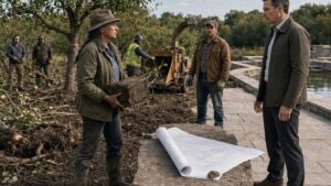 He Cut Down Her Orchard for a Better View, Then Learned Why She Had Kept the Old Boundary Stones