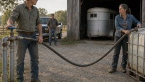 She Treated My Empty Equipment Shed Like Her Own—Until the Water Meter Told a Different Story