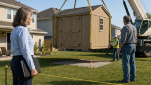 My Neighbor Built His Shed Eight Feet Into My Yard—Then the HOA Discovered Who Approved It