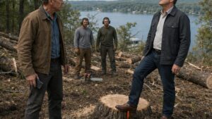He Cut Down the Old Oaks for a Better View, Then the Boundary Stake Told a Different Story