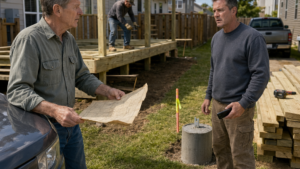 My Neighbor Built His Deck Across My Utility Easement—Then the HOA Learned Why I Had Refused to Sign Their New Boundary Map