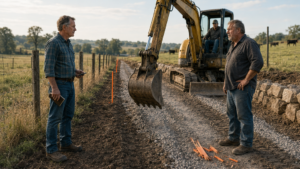 He Kicked Out the Boundary Stakes, Then Learned Whose Farm He Had Built Across