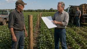 They Moved the Fence Two Feet Into His Soybeans, but the Old Iron Pin Had Never Moved