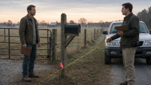 They Came at Dawn to Measure His Farm Mailbox, but the Boundary Told a Different Story