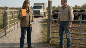 The Farm Association Fined Him Over One Gate, Then Its Own Records Exposed Thirty-Seven Unauthorized Notices