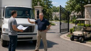The HOA Blocked My Moving Truck, Then Learned the Road at Their Gate Was Never Theirs to Control