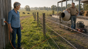 The Neighbor Ran His Farm Equipment Through Her Power Line—Then One County Inspection Changed Everything
