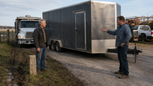 He Blocked the Farm Lane With His Work Trailer, Then Dared the Wrong Neighbor to Fight