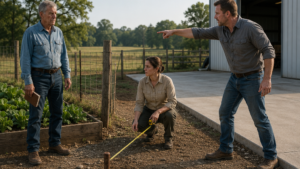 He Challenged the Boundary of a Twenty-Two-Year Farm—Then the Survey Line Reached His New Barn