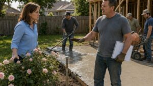 He Built His Shed Over Her Mother’s Roses, Then Learned Twenty-Two Inches Could Cost Everything