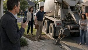 The HOA Said My Porch Damage Wasn’t Their Problem—Until the Same Concrete Truck Came Back