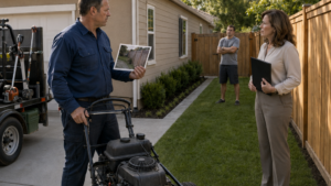 The HOA Hired Him to Fix an Overgrown Yard—Then He Arrived and Found the Wrong Property Perfectly Maintained