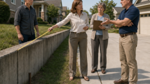 The HOA Ordered Him to Tear Down His Retaining Wall—Then the Survey Put Their Own Driveway at Risk