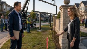 The HOA Told Him His Sign Was Illegal, Then He Found Who Really Owned the Entrance