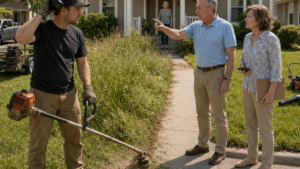 The HOA Tried to Stop Him From Mowing Her Yard—Then They Learned Why She Had Let It Grow