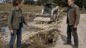 He Filled the Old Farm Pond With Gravel, Then Learned Why Three Fields Needed It