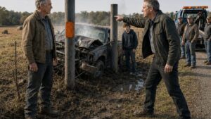 He Put Steel Posts Beside His Hayfield, Then the Wreck Exposed Why They Were There