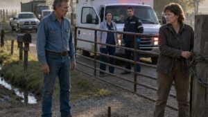 When the New Farm Gate Trapped an Ambulance, the Quiet Neighbor Finally Marked the Old Right-of-Way