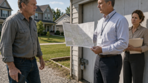 The HOA Padlocked His Father’s Garage—Then an Old Parcel Map Exposed What Nobody Had Checked