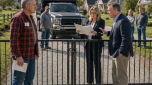The HOA Fined Him for Using the Gravel Lane—Then Learned Why Their Own Trucks Needed His Permission