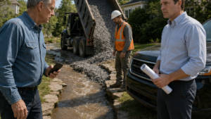 The HOA Let a Contractor Fill His Backyard Creek—Then the Water Started Rising Behind Every Fence