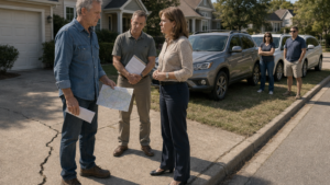 They Fined Him for His Cracked Driveway—Then Learned Who Really Controlled the Strip They Used for Parking